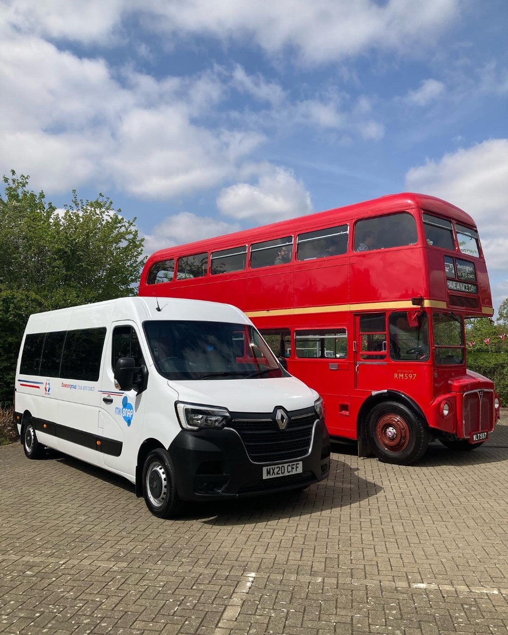 New MK SNAP Minibus thanks to Dawson Group Ltd